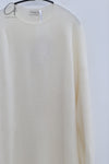SWAYING 24 Autumn and Winter Seamless Strong Shrink Long Sleeve Dress SW-SW24AW2L12-BAI White